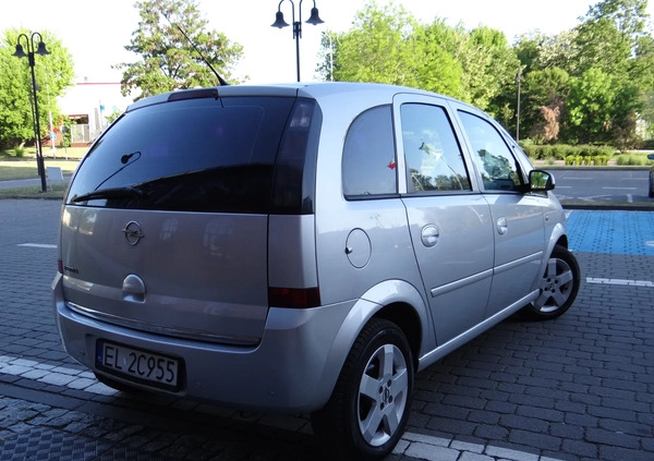 Opel Meriva cena 9500 przebieg: 186655, rok produkcji 2006 z Łódź małe 497
